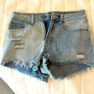 Jean shorts. Never worn